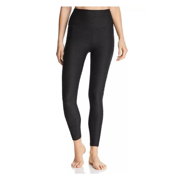 Beyond Yoga Influx Black Textured Leggings Sz S - Picture 1 of 9
